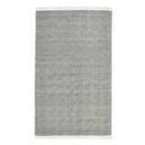 Fredrikk Chevron Area Rug in Stone Gray