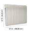 Papier peint rayé gris clair Line In The Sand-123849587