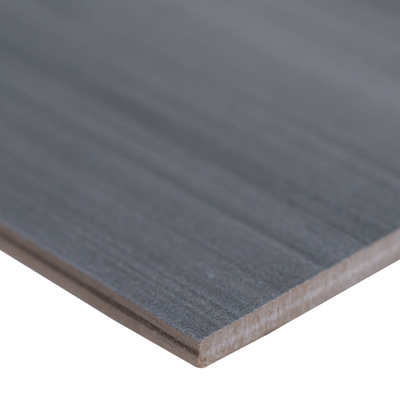 Glacis 12 in. x 24 in. Matte Porcelain Floor and Wall Tile, Slate