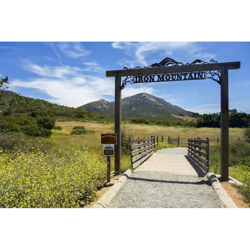Iron Mountain by AutumnSkyPhotography - Wrapped Canvas Print, 20cm H x 30cm W