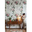 Papier peint floral rétro