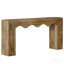 Table de canapé stable, console rustique, table d'appoint
