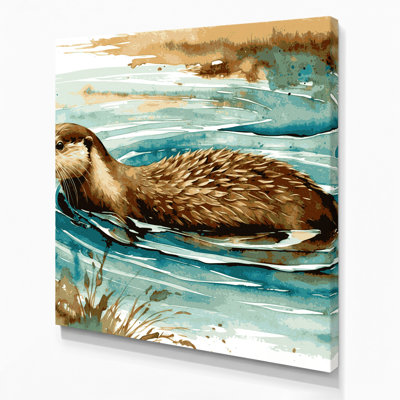 Art mural sur toile beige
