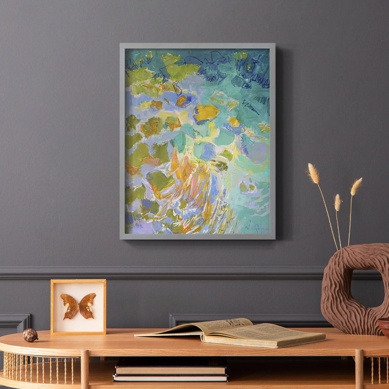 «Lift Me Fly Me», reproduction encadrée - bois massif, Noir, H 28 po x l 22 po