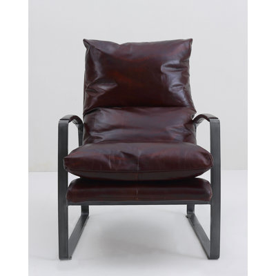 Salinas Leather Accent Chair