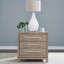 Ensemble de chambre à coucher avec lit tapissier, commode et miroir Chantee-970463247-971595218