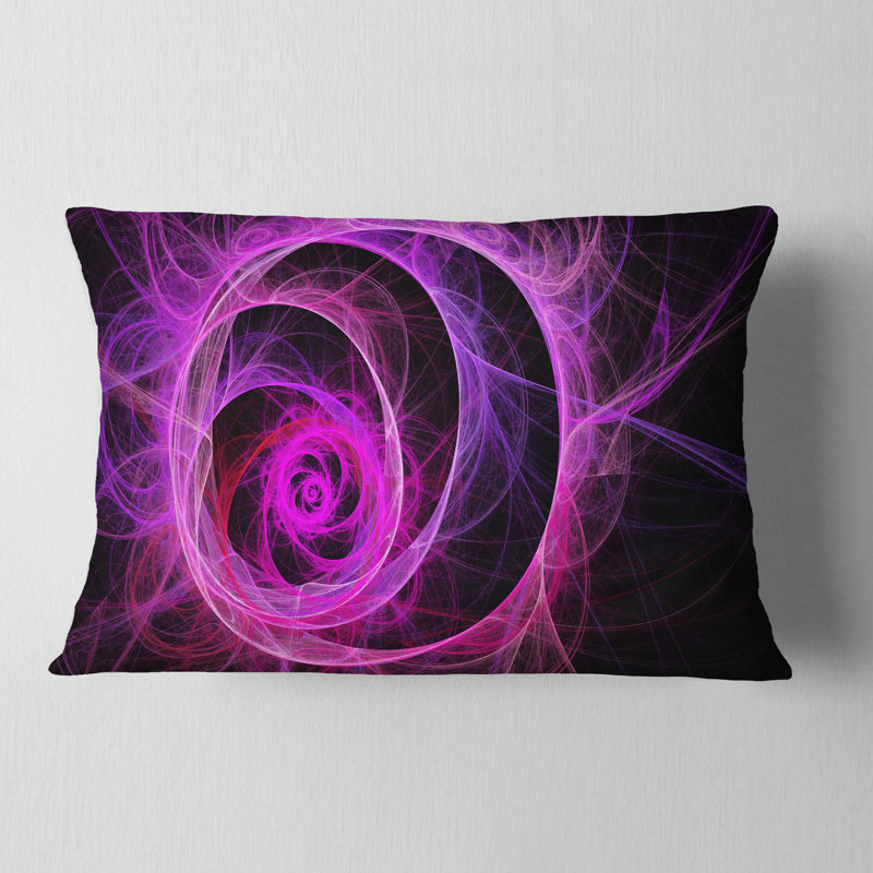 Coussin Exotic, Rose / Noir