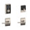 Levier de porte électronique Latitude avec rosette Century