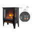 Freestanding Electric Fireplace Stove Heater With 3D Flame Effect-2084159458-2084159389