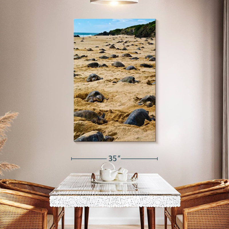 Brampt Nesting Turtles, 51" H x 34" W
