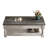 Lift Top Coffee Table With Fixed Shelf - 3 Hidden Storage Trays, Handcrafted Solid Wood Splice Tabletop, Versatile Two-Tier Living Room Table, Antique Grey & Ancient White-597052929