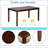 Wooden Dining Rectangular Table