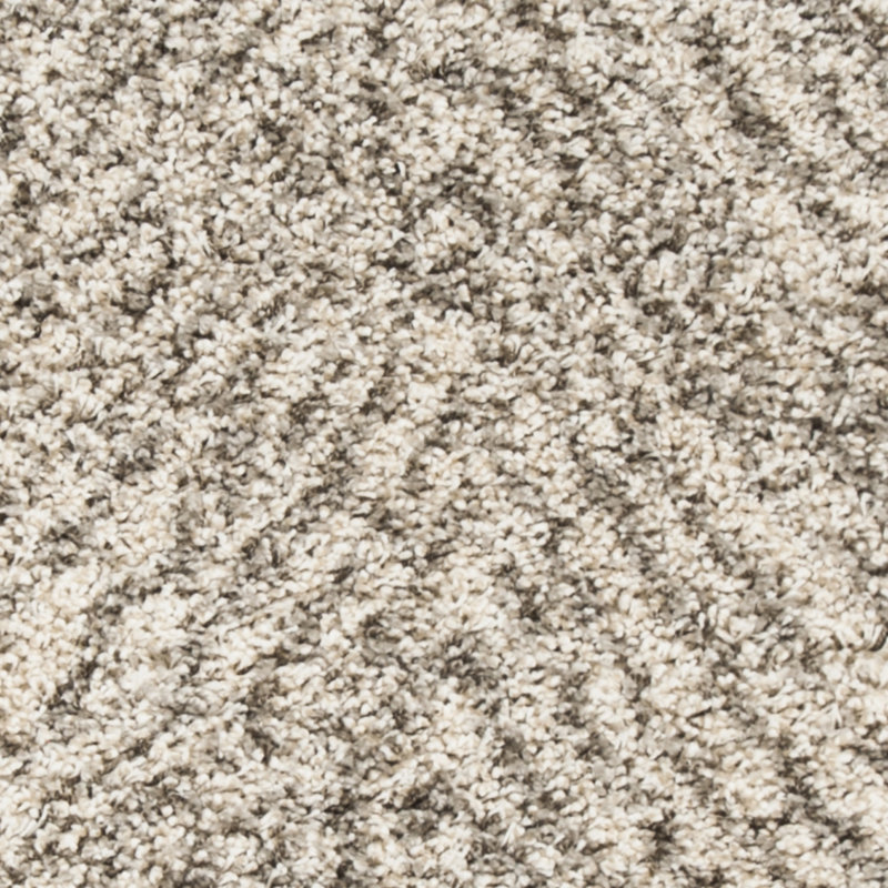Adessa Shag Performance Chevron Rug, Rectangle 8' x 10'