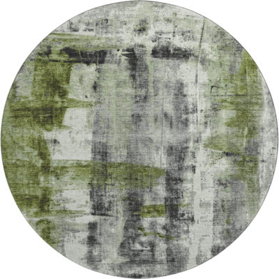 Tapis abstrait lavable à la machine Premium