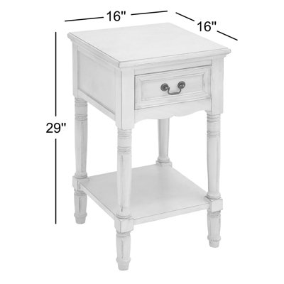 Liscomb 29" H Side Accent Table Nightstand