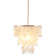 Exquisite Layered Capiz Shell Chandelier