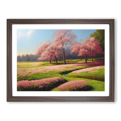 Spring Meadow Landscape Vol.2 - Single Picture Frame Print