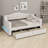 Comfortable Upholstered Daybed Frame, Intelligent LED Belt and Storage Drawers-129598631