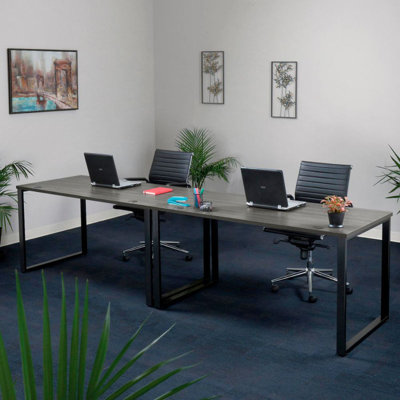 Metal Base Writing Desk