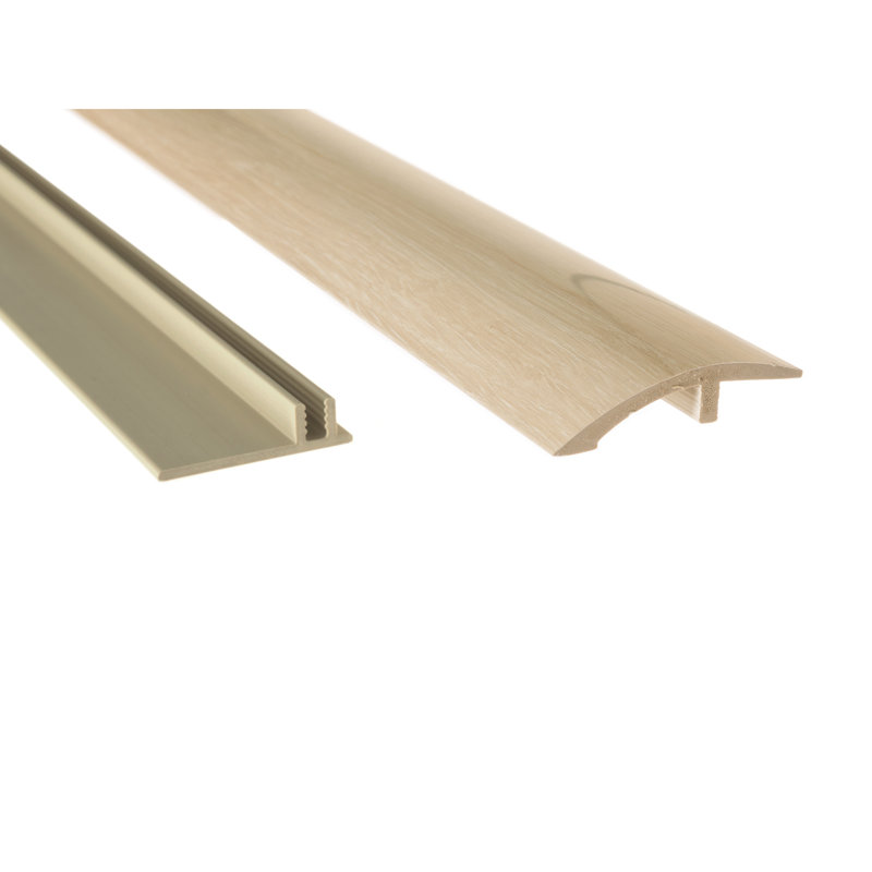 Flooring Forest Oak 0.5 in. T x 2.17 in. W x 46 in. L Multi-Purpose Reducer Molding Flooring Forest Oak 0.5 in. T x 2.17 in. W x 46 in. L Multi-Purpose Reducer Molding