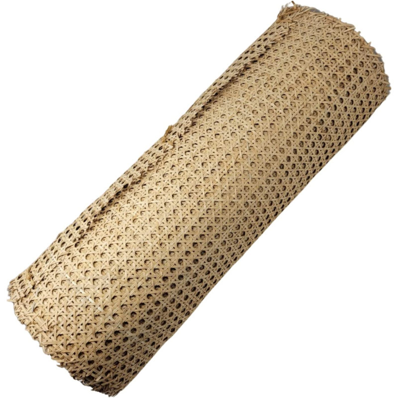 Rouleau de sangle en rotin pour projets de cannage, H 18 po x l 84 po x P 0,50 po