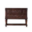 Commode d'appoint vintage à quatre tiroirs avec tablette inférieure