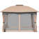 12 pi. L 10 pi. D Pavillon de jardin en acier