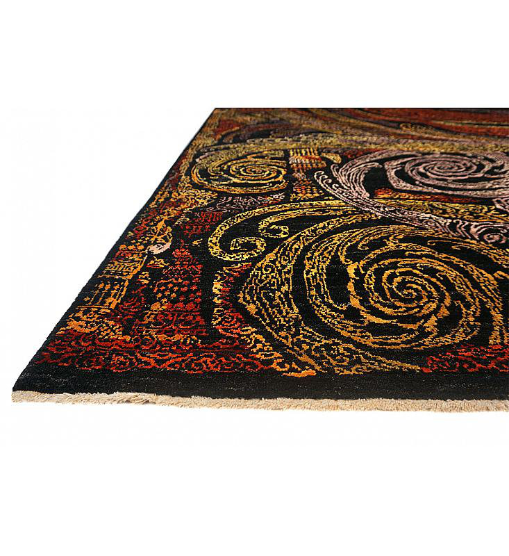 Art Tec Hand Knotted Wool Area Rug