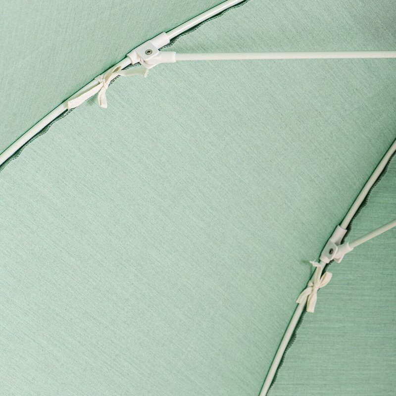 Patio 90'' W Umbrella, Teal/Green