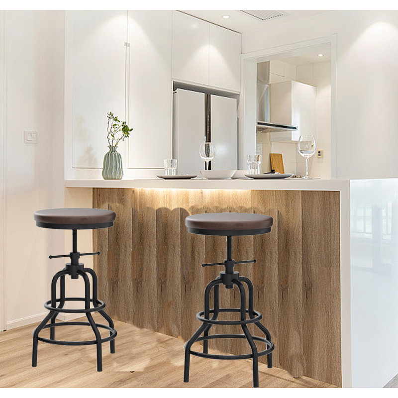 Retro Industrial Bar Stool