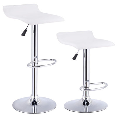 Ensemble de tabourets de bar pivotant à hauteur ajustable 2 pièces Mathews