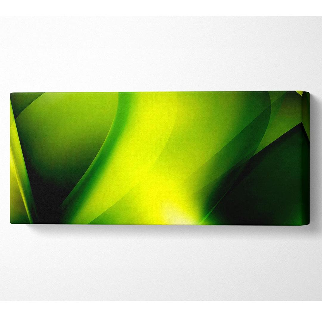 Lime Light Panoramaleinwand