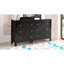 Commode Burlington G2450-D, noire-1492179095