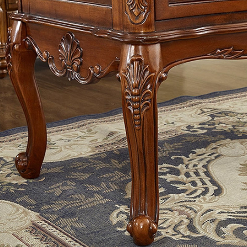 Solid Wood Writing Desk, 30.7" H x 55.11" W x 25.59" D