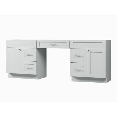 90'' Double Bathroom Vanity Base Only