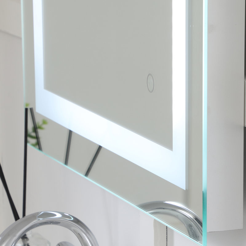 Scoles Flat Wall Mirror, 36" x 24"