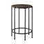 Table d'appoint, bout, rond, table d'appoint, petite, lampe, salon, chambre à coucher, table de chevet, contemporain-199699308