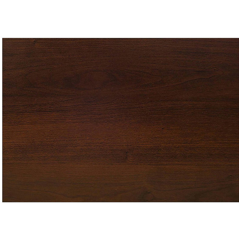 Bibliothèque compacte à 4 niveaux avec tablettes réglables - 36 po de hauteur, Cerisier