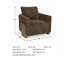 Fauteuil d'appoint Dairlett