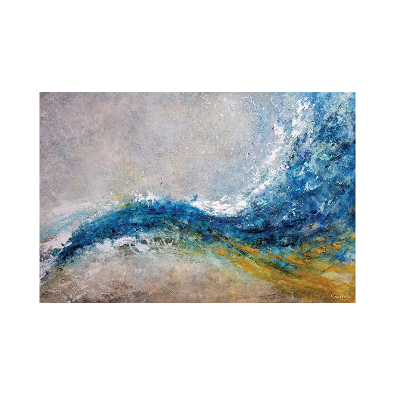 " Wonderstorm " by Vinn Wong, Wrapped Canvas, No Matte, 18" H x 26" W x 1.5" D