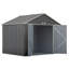 Remise de rangement en acier avec pignon très haut galvanisé de 10 x 8 pi EZEE Shed-22860036