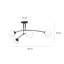 Pamplona Glass Semi Flush Mount-1756820555