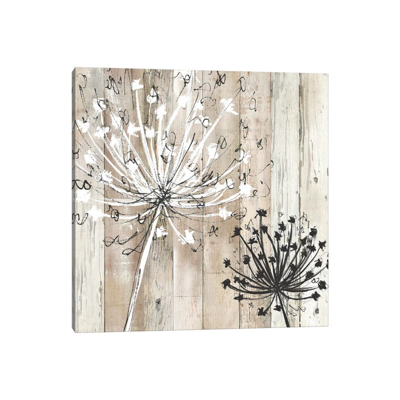 Farmhouse Fluff by Katrina Craven - Painting on Canvas, Wrapped Canvas, 45.72 cm H x 45.72 cm W x 1.91 cm D
