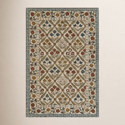 Alice Hand-Woven Floral Rug