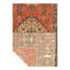 Tapis unique en laine rouille / brun 4 pi 1 po x 6 pi 4 po Weires