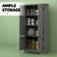 Armoire de maison de ferme, armoire de rangement d'appoint, armoire de cuisine autoportante-126622230