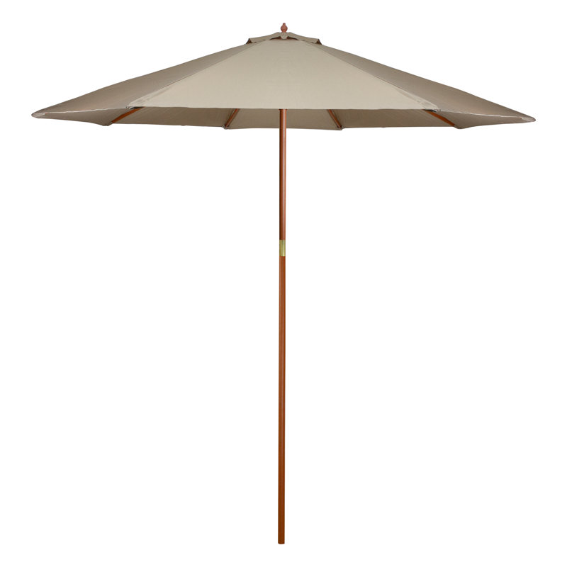 Parasol de marché pour l'extérieur, Brun clair