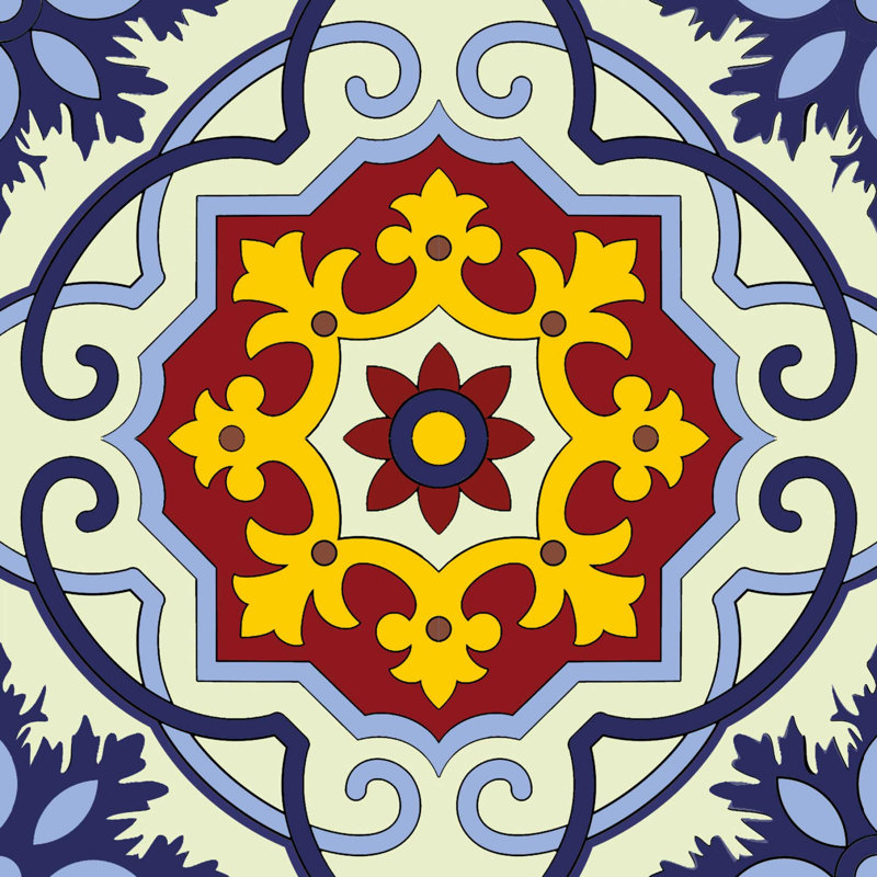 Carreau de mosaïque en vinyle auto-adhésif l 12 po x L 12 po