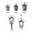 Yale Medium Wall Mount Lantern-65382748