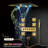 Avellino Waterfall Rainfall Mist Thermostatic LED Touch Panel Controlled Recessed Ceiling Mount Gold Shower System